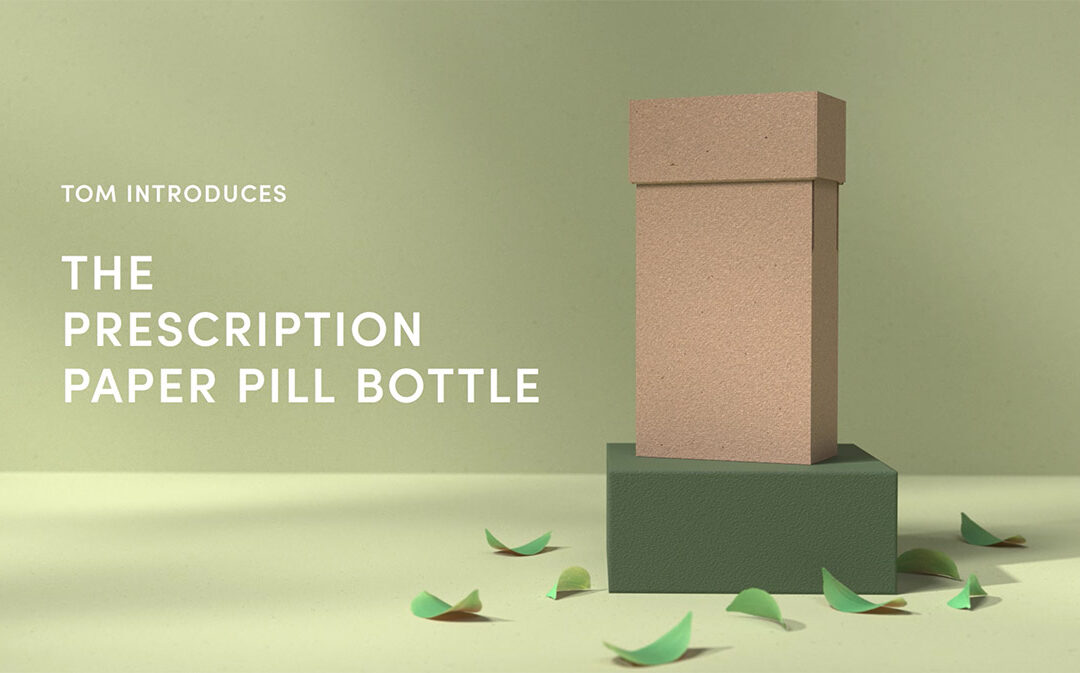 Prescription Paper Pill Bottle